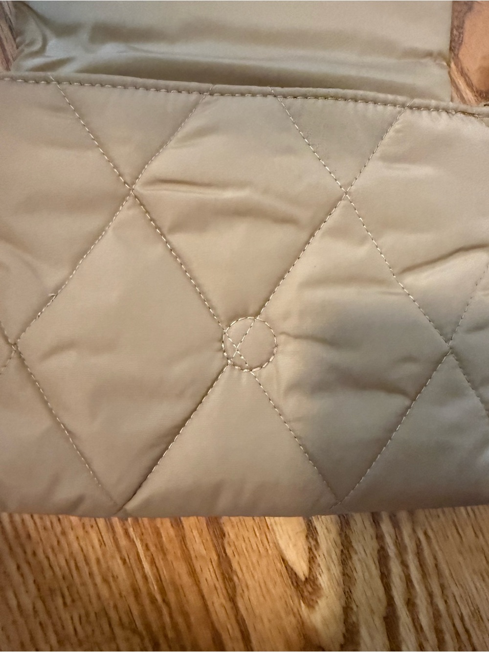 Vera Bradley Quilted Crossbody Bag in Taupe - Picture 4 of 7